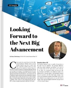 Rusty Haferkamp Banking CIO Outlook Article Preview