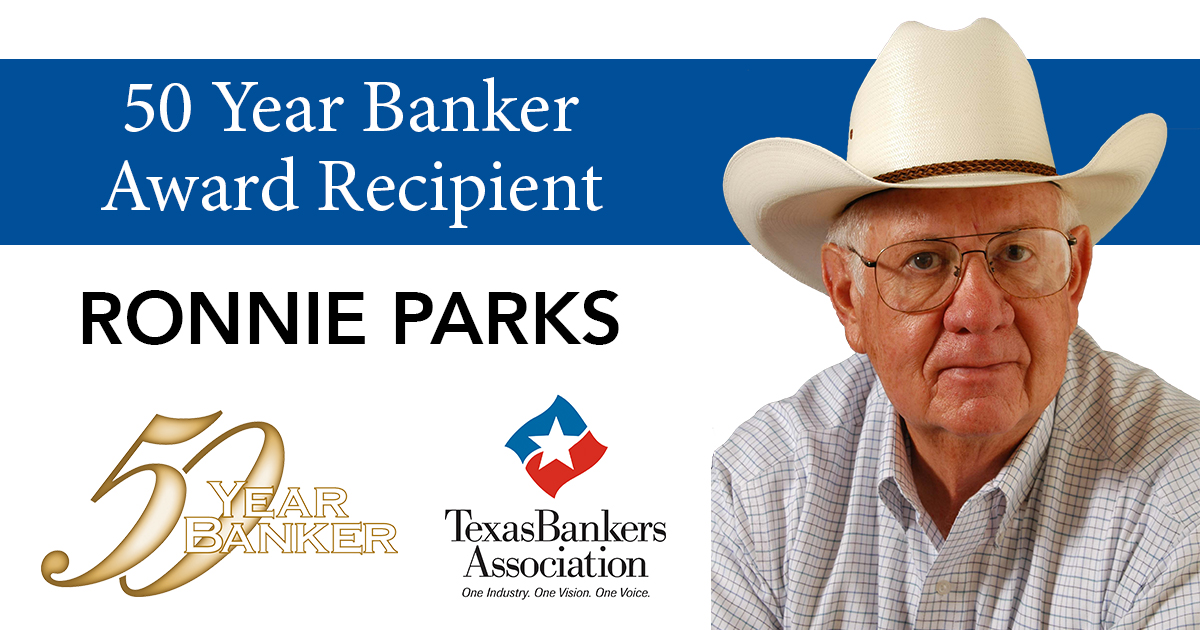 Ronnie Parks 50 Year Banker Award Featured Image