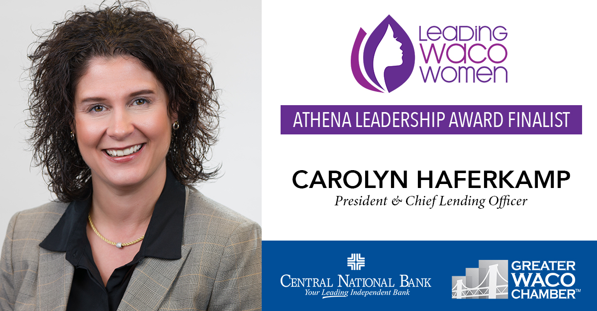 Haferkamp selected as 2022 athena leadership award finalist central