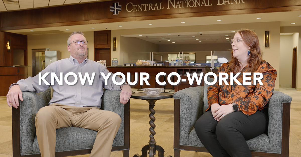 Know Your CoWorker Gary Summers & Heckel Central National Bank